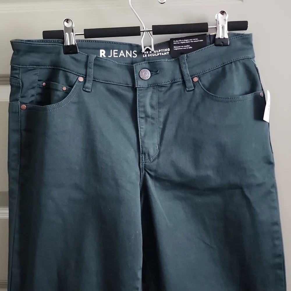 R Jeans Midrise Petite skinny pants size 30 - Picture 2 of 10
